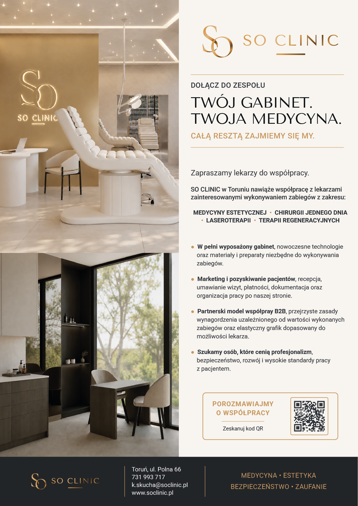 SO Clinic — oferta współpracy dla lekarzy